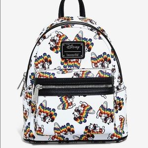 Loungefly Mickey Mouse Rainbow Mini Backpack